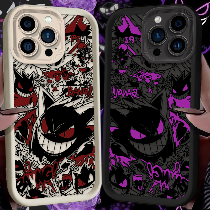 X Phone Accessories - P-Pokemon Gengar Graffiti Phone Case for