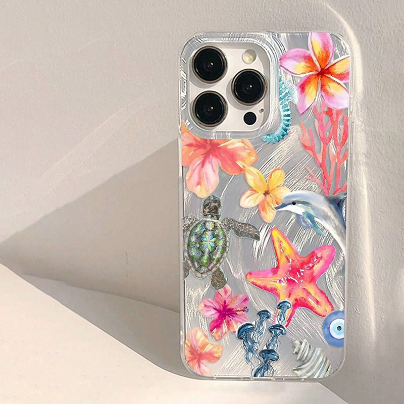 X Phone Accessories - Summer Underwater Ocean Life Clear Phone
