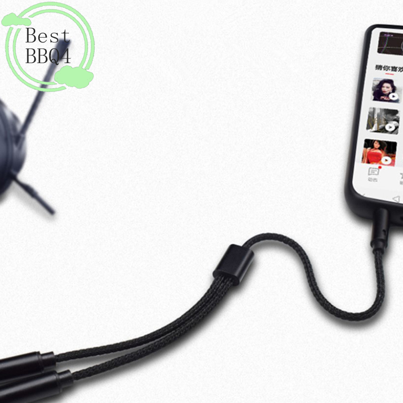 (BBQ4)AUX Cable Jack 3.5MM Aud - Earphone Splitter Jack 评论和价格