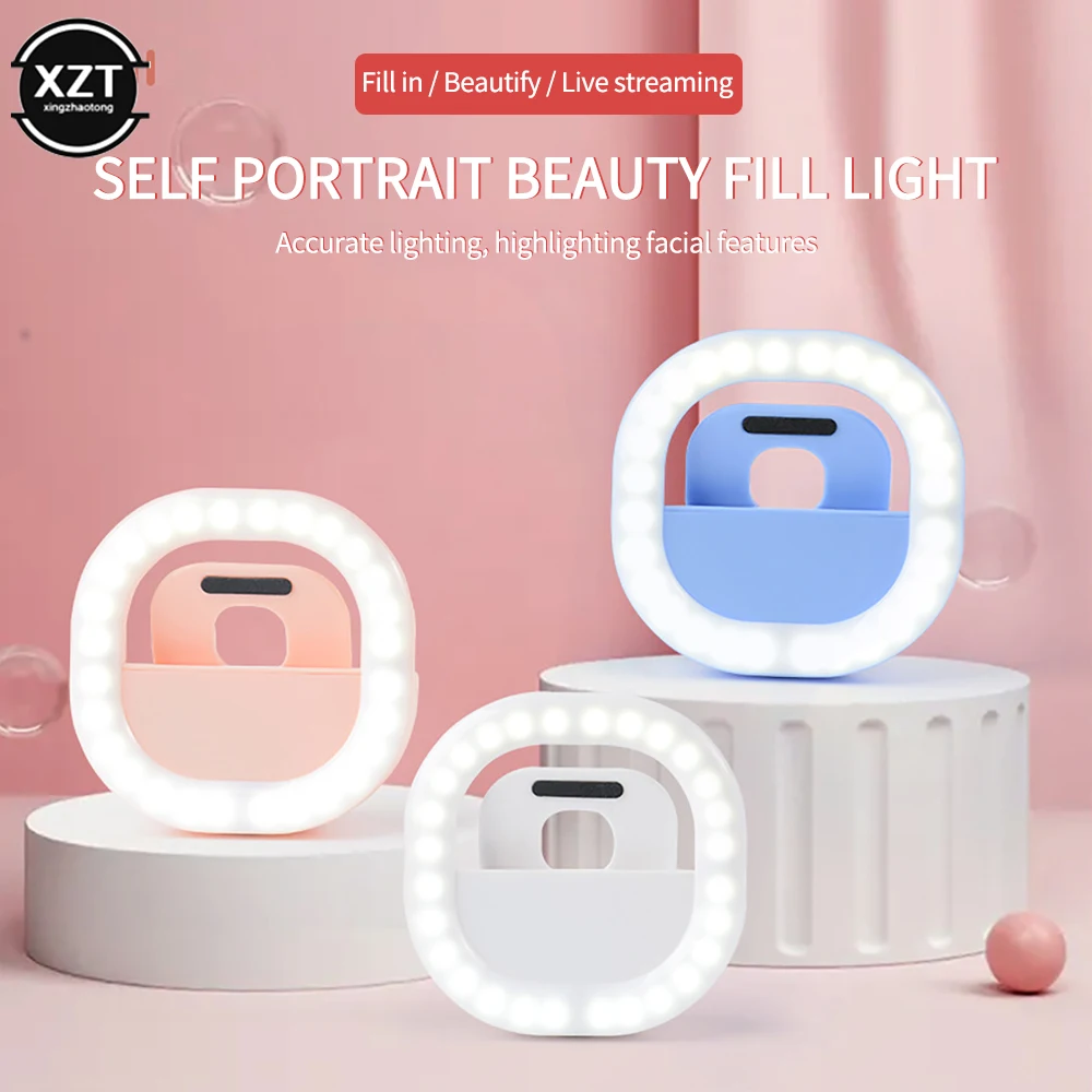 Mobile Phone LED Ring Fill Lig - Led Strip Selfie 评论和价格