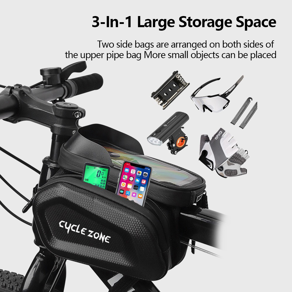 Bicycle Bags Touch Screen Wate - Youtube Phone Accessories 评论和价格