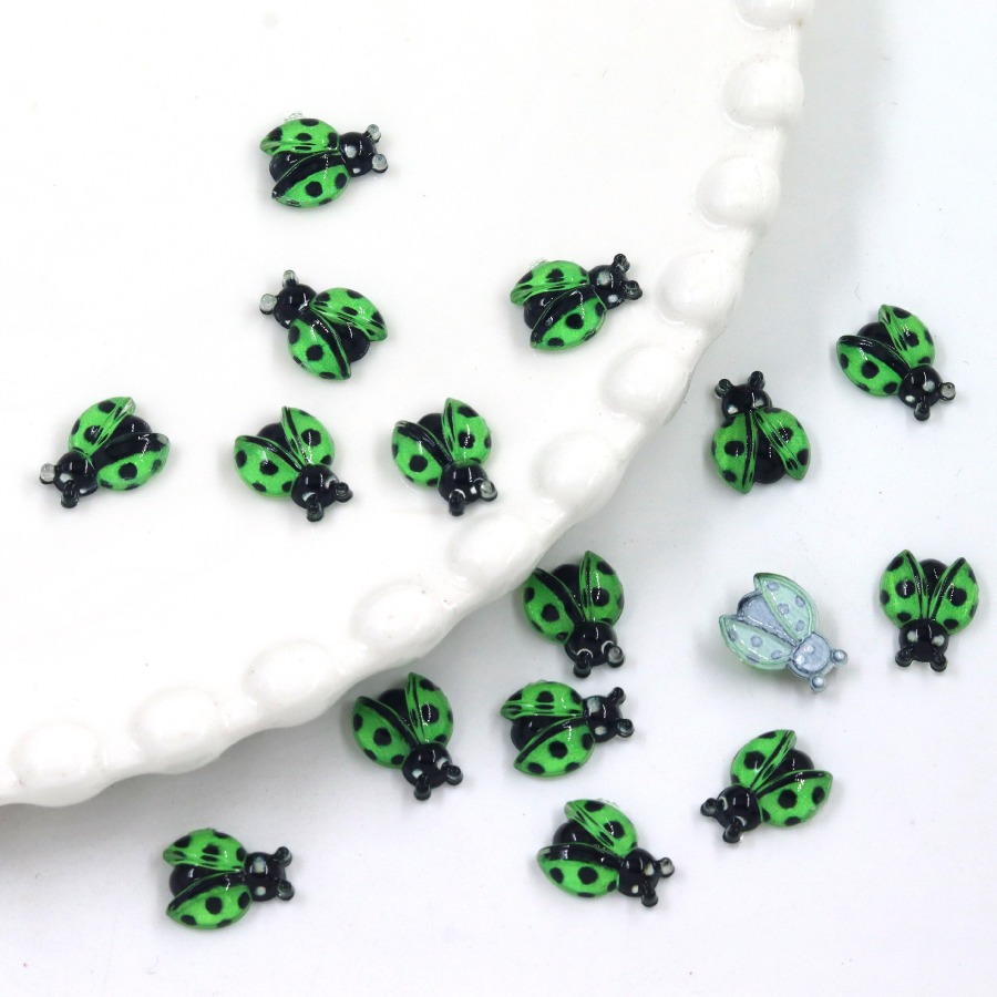 50Pcs Cross border Ladybug Res - Phone Accessories Clipart 评论和价格
