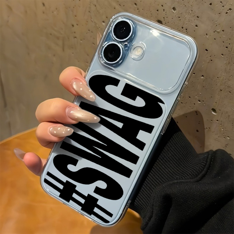 Hot Pink Black SWAG Letter Cle - X Phone Accessories 评论和价格