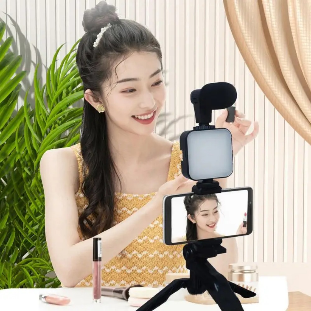 Smartphone Vlogging Kit With T - Youtube Phone Accessories 评论和价格