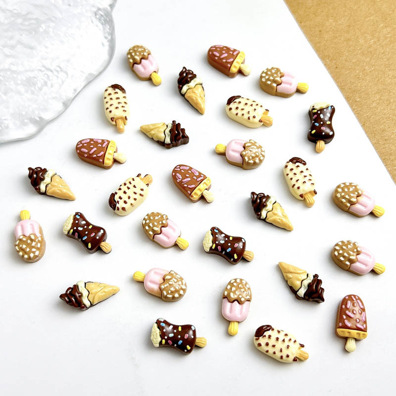 20pcs mini simulation ice crea - Phone Accessories Clipart 评论和价格