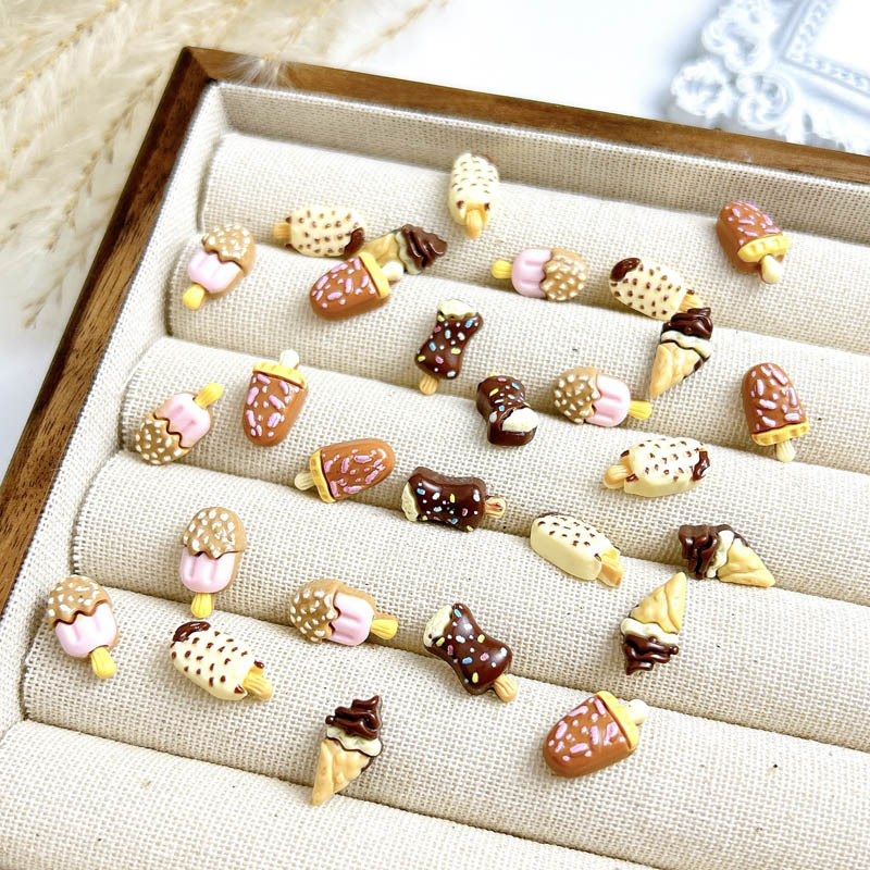 20pcs mini simulation ice crea - Phone Accessories Clipart 评论和价格