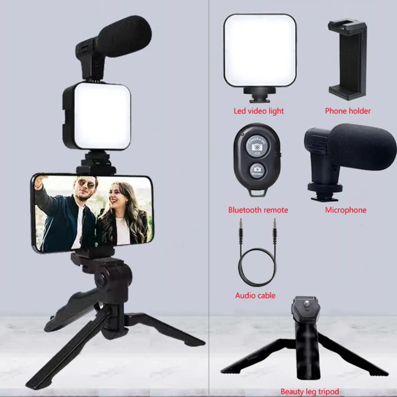 Smartphone Vlogging Kit With T - Youtube Phone Accessories 评论和价格