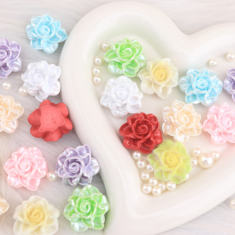 WFFNNKC 10-20Pcs Glitter Rose  - Phone Accessories Clipart 评论和价格