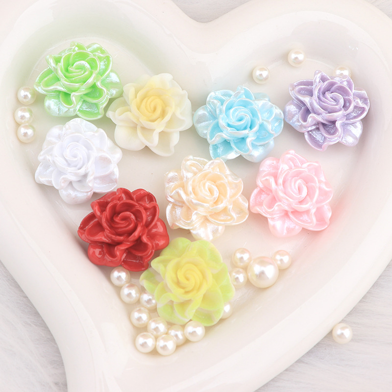 WFFNNKC 10-20Pcs Glitter Rose  - Phone Accessories Clipart 评论和价格