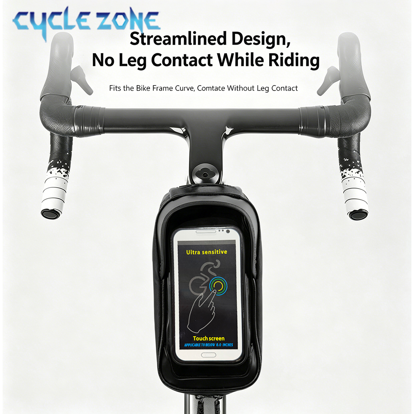 Bike Top Tube Bag Bicycle Fram - Youtube Phone Accessories 评论和价格