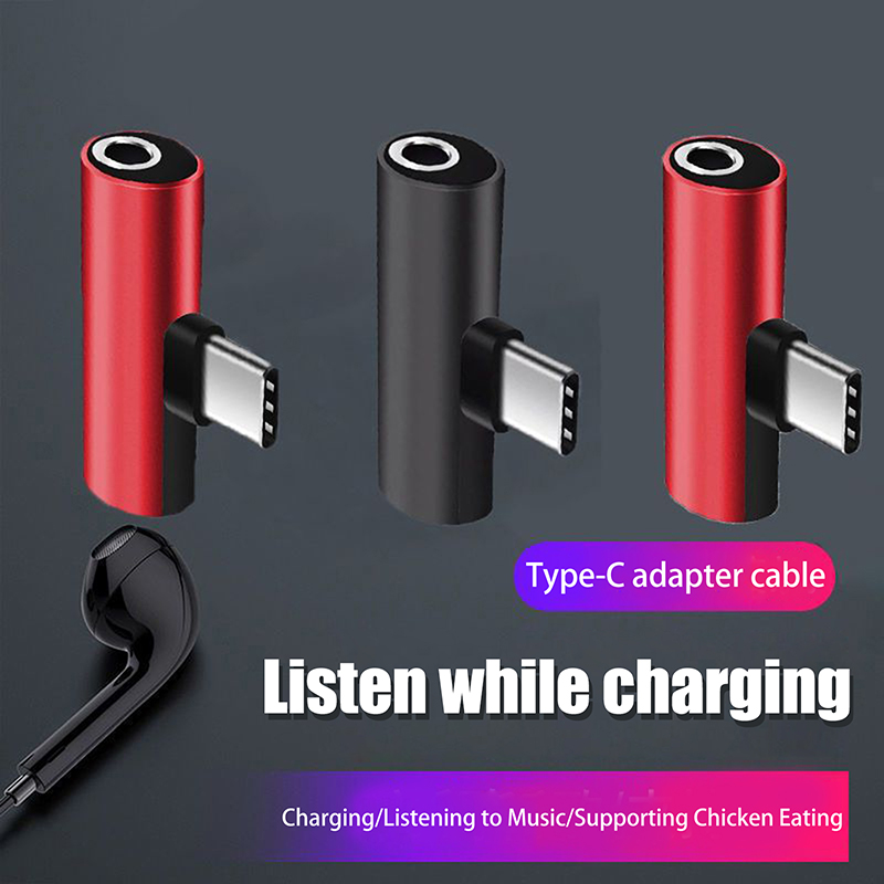 USB Type-C To 3.5 Mm Headphone - Earphone Splitter Jack 评论和价格
