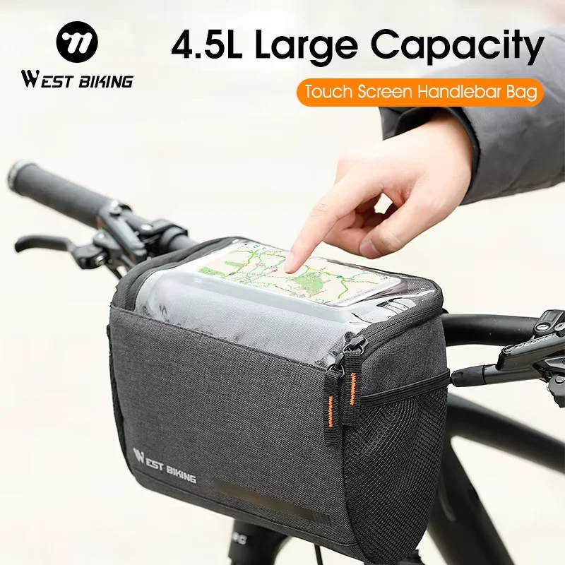 WEST BIKING 4.5L Bike Front Ba - Youtube Phone Accessories 评论和价格