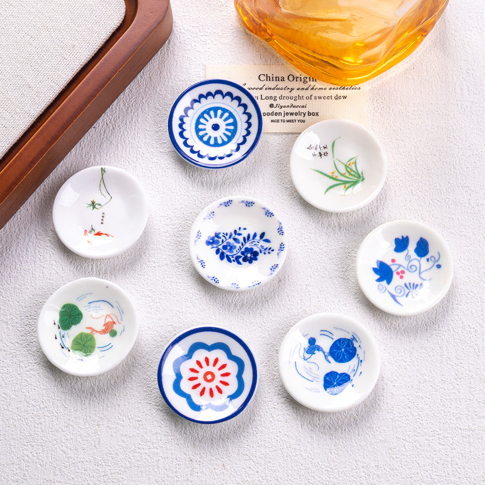 10Pcs Simulated Printed Plate  - Phone Accessories Clipart 评论和价格