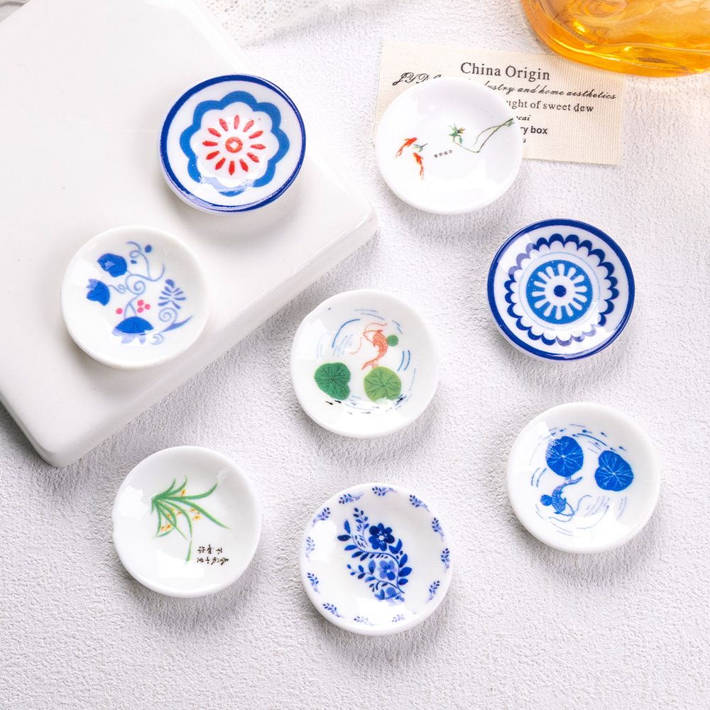 10Pcs Simulated Printed Plate  - Phone Accessories Clipart 评论和价格