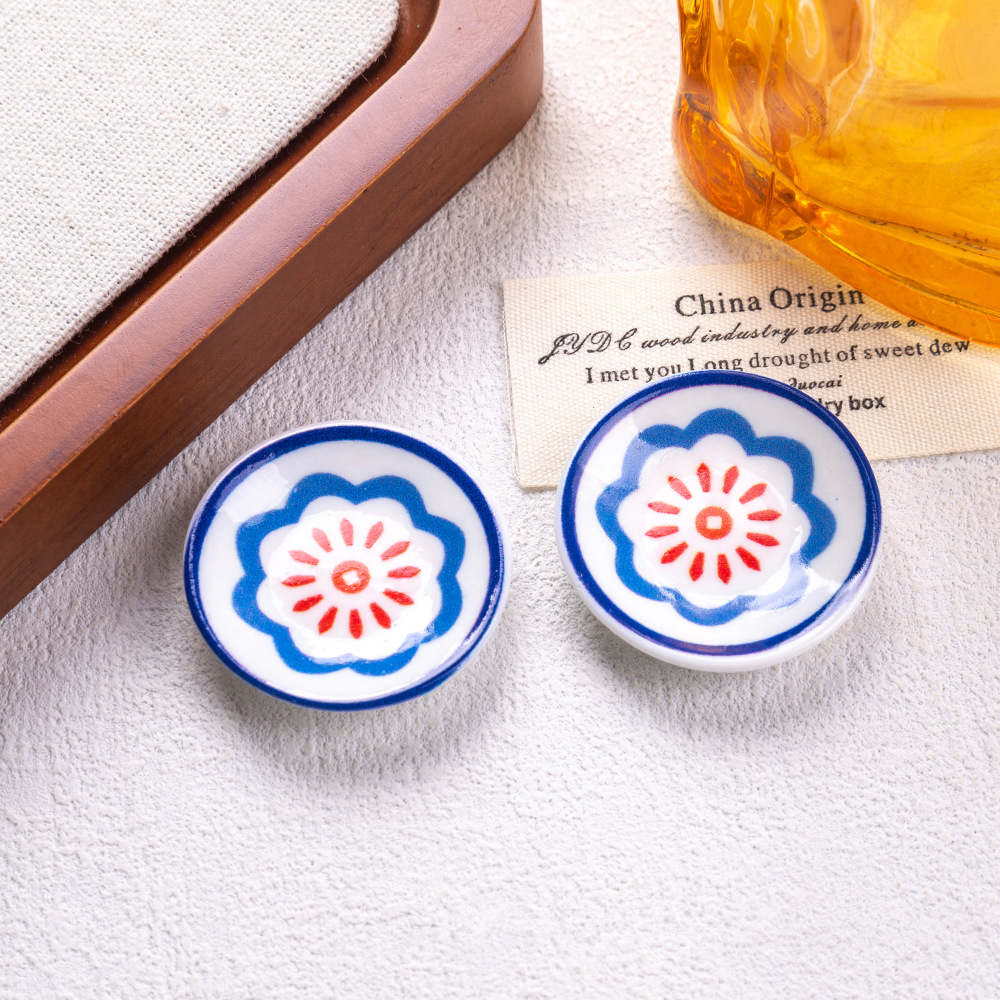10Pcs Simulated Printed Plate  - Phone Accessories Clipart 评论和价格